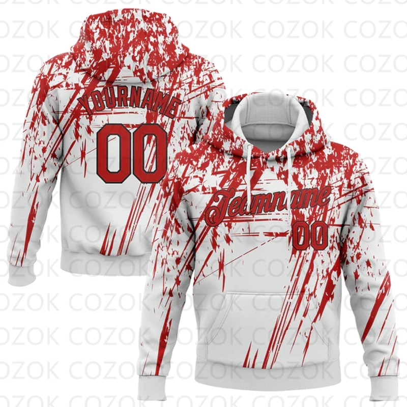 Customized Hoodie Splash-ink pattern Color Jersey 3D Printed  Unisex Pullovers Hoodie Casual Sweatshirts