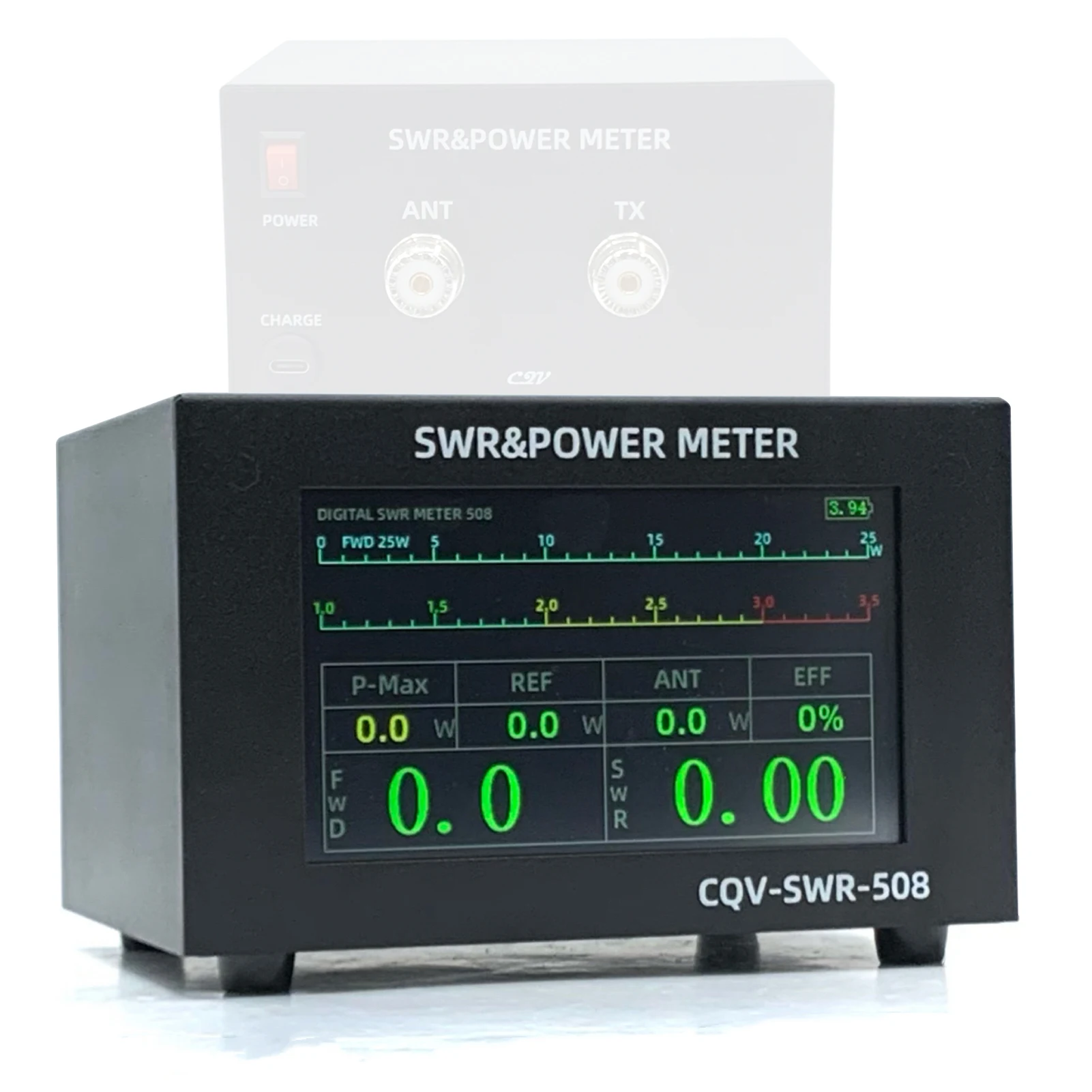 200W High Power Digital SWR Meter with 1.8-54Mhz Frequency 4.3