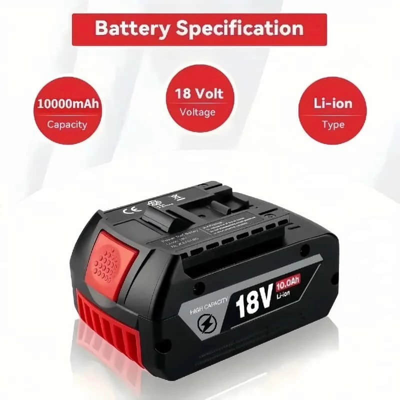 🏅Original 100% for BOSCH 18V Battery Rechargeable Battery for BOSCH 18V 12000mAH Existing Tool Rechargeable Battery