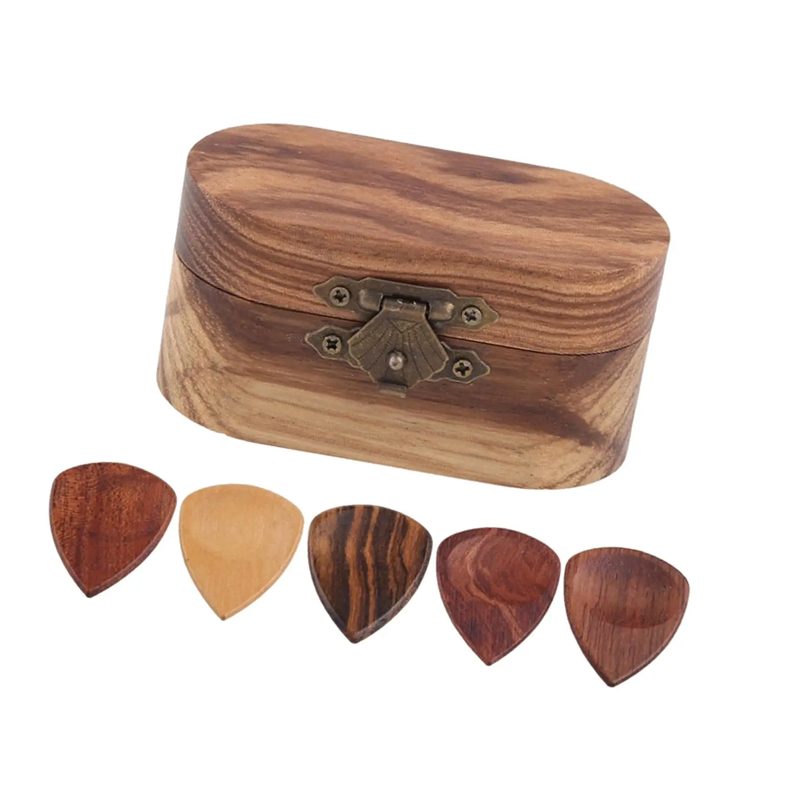 Wooden Bass Picks Display Stands ,Portable Small Item Organizer ,Jewelry