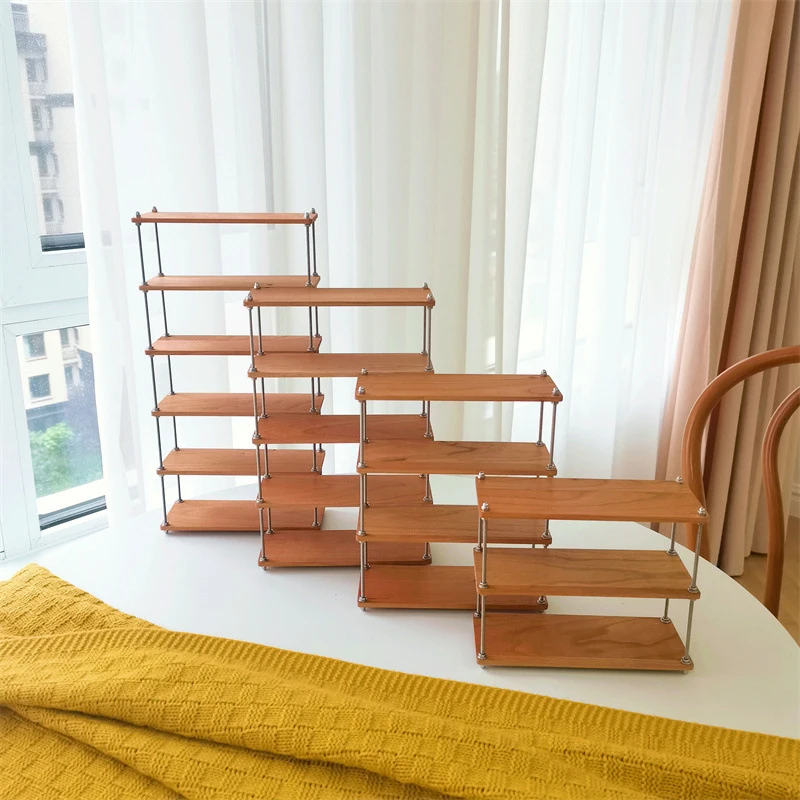 1:6 Dollhouse Miniature Multi Layer Storage Rack Shelf Bookshelf Furniture Decor 1 12 dollhouse miniature storage rack bookshelf display shelf showcase model furniture decor toy