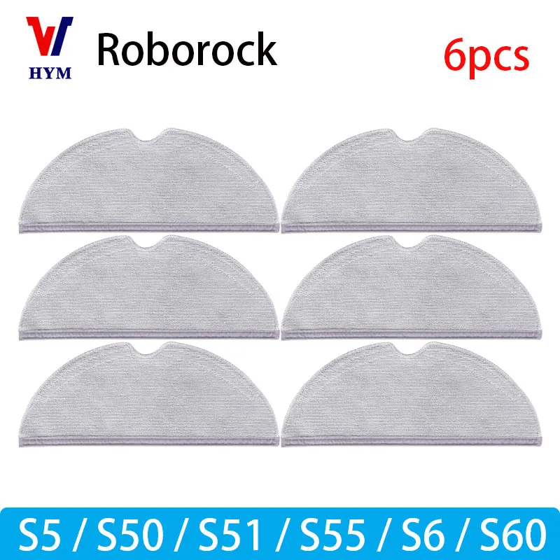 Spazzola A Rullo + Spazzole Laterali Di Ricambio Per Roborock S5, S6, S5 Max, S6 Pure, S50, S51, S55 - Accessori Per Aspirapolvere Robot - 4