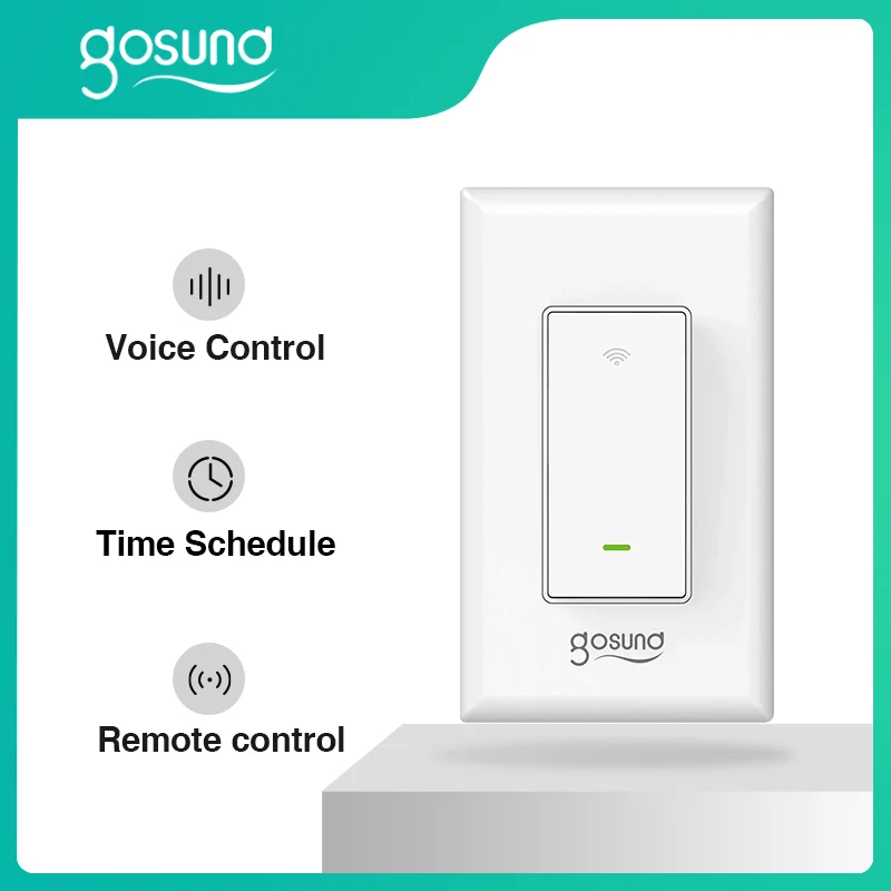 Alexa Interruptor Interruptor Gosund Gosund SW5 Smart Light Switch