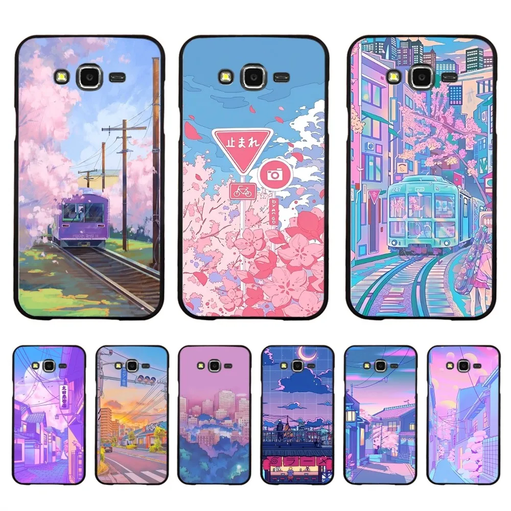 

Babaite Japanese Hand Painted Scenery Phone Case For Samsung J 7 Plus 7core J7 Neo J6 Plus Prime J6 J4 J5 Mobile Cover