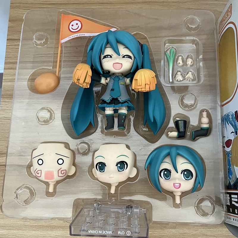 170 339A Anime Action Figure Q popodeğişim yüz koleksiyonu Kawaii çoklu