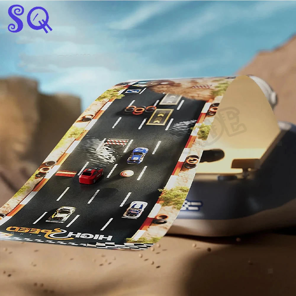 Description Picture 6 of itemMini Time Racing Game Console Desktop Decorations Arcade Game For Retro Game