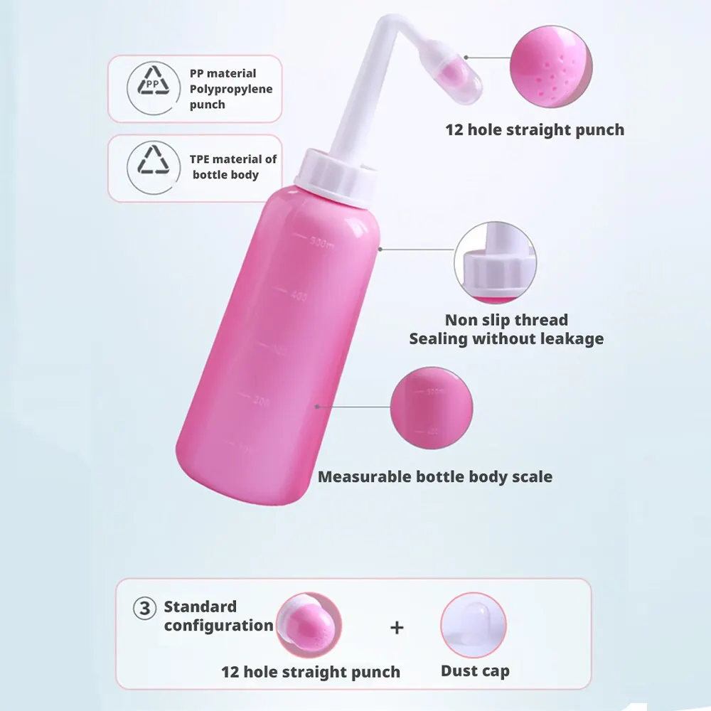 1Pcs Mom Upside Down portable bidet Peri Bottle for Postpartum Care Original Washer for Perineal Portable Bidet Recovery and Cleansing After