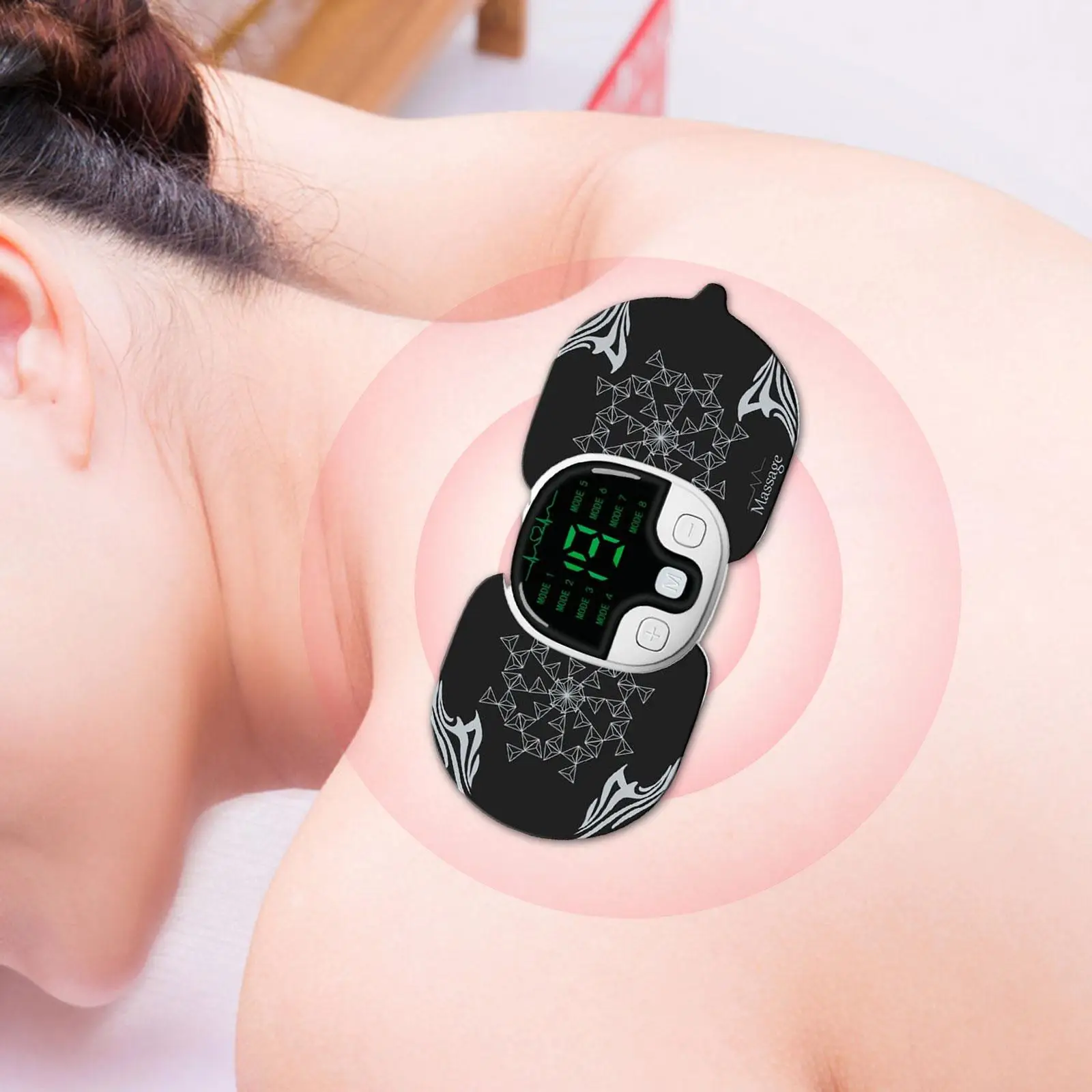 

Electric Cervical Massager Multifunctional Relief Fatigue Mini Electric Neck Massager for Shoulder Whole Body Neck Elbow Arms
