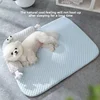 Breathable and non-stuffy dog bed, universal summer sponge dog bed, dog mat for heatstroke prevention, moisture absorption, deta 6