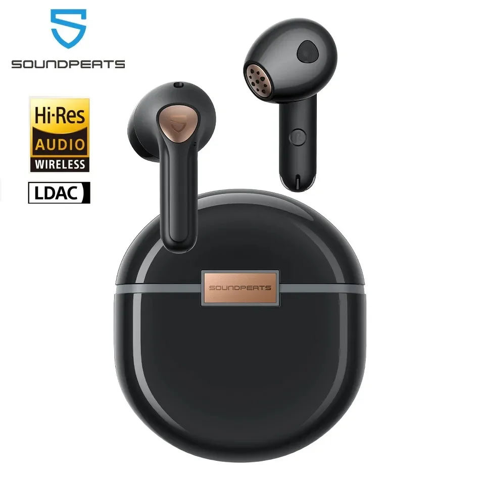 SoundPEATS-auriculares inalámbricos Air4 Lite, cascos con Bluetooth 5,3,  Audio de alta resolución, IA, reducción de ruido, soporte de Conexión  multipunto