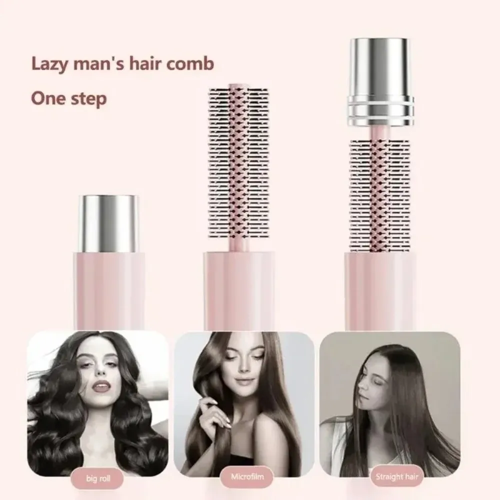 Portable Detachable Round Hair Brush Wet & Dry Hair Hair Styling Curling Comb Hairdressing Tools Hairdressing Comb Travel