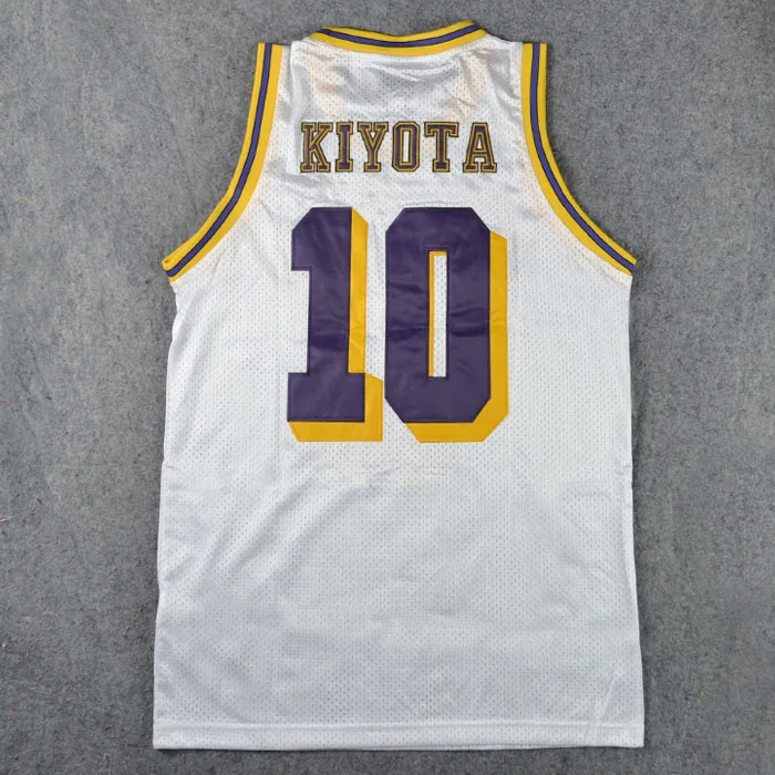 

Вышивка для косплея KaiNan 10 # NOBUNGA KIYOTA Shinichi Maki 4 # баскетбольная тренировочная форма из Джерси, тренировочная форма
