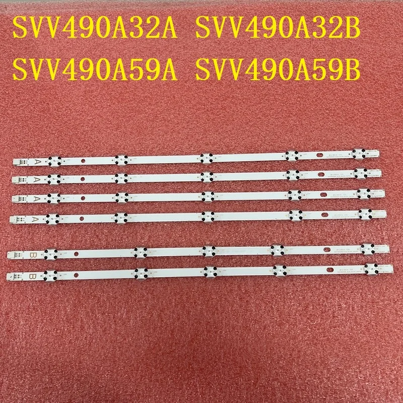 Светодиодные ленты для подсветки для Hitachi 49HB6W62 JVC LT-49C770 LT-49C790 VESTEL 490DRT VNB A/B-TYPE 49HE4000 TOSHIBA 49L3753DB