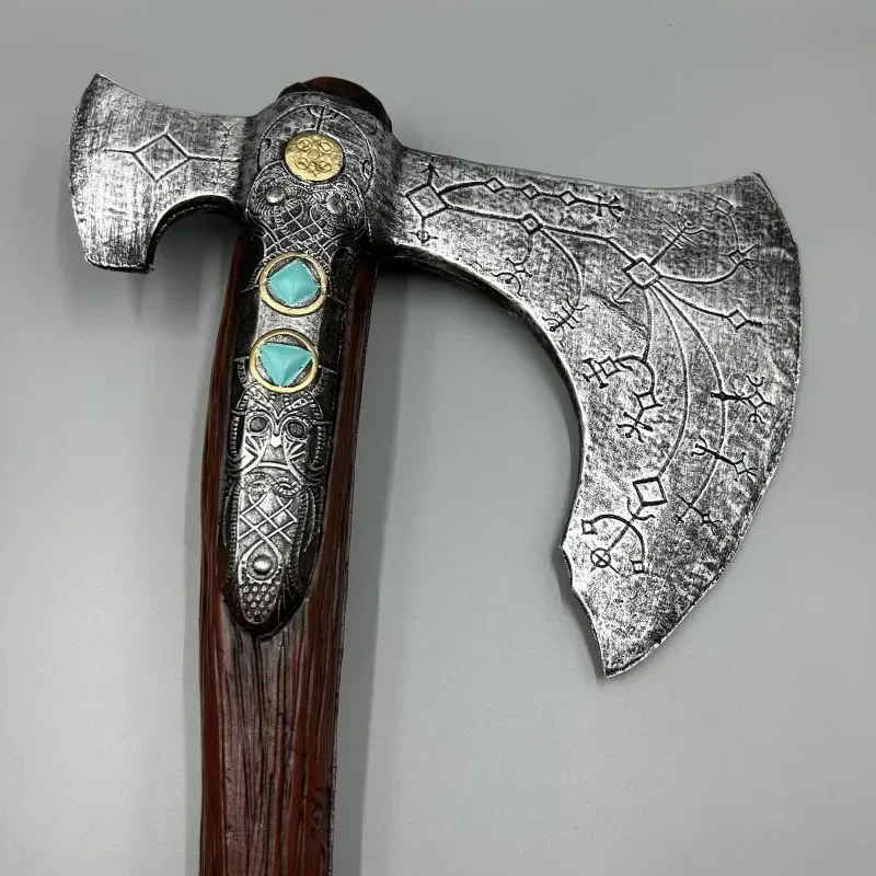 92cm God of War Leviathan Axe Weapon Model PU Material Detachable Kratos Sword Samurai Toy Weapons Anime Game Toy for Kid Gift 4