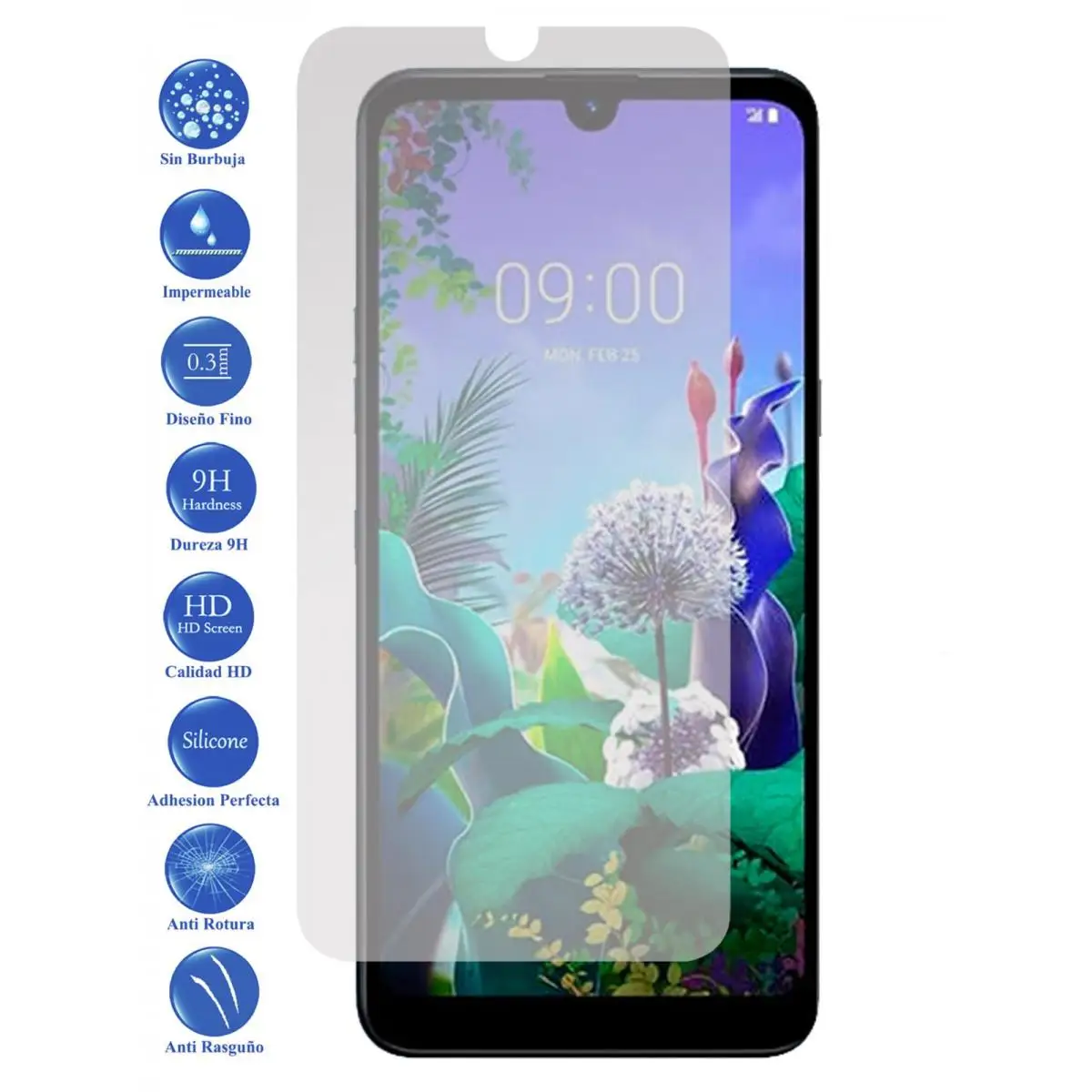 Proteggi Schermo In Vetro Temperato Lg K40S 9H Per Movil - Todotumovil