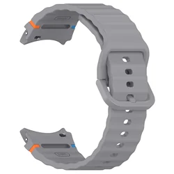 Silicone Sport Band for Smartwatches - Flexible and Durable Strap Bracelet (Space grey)