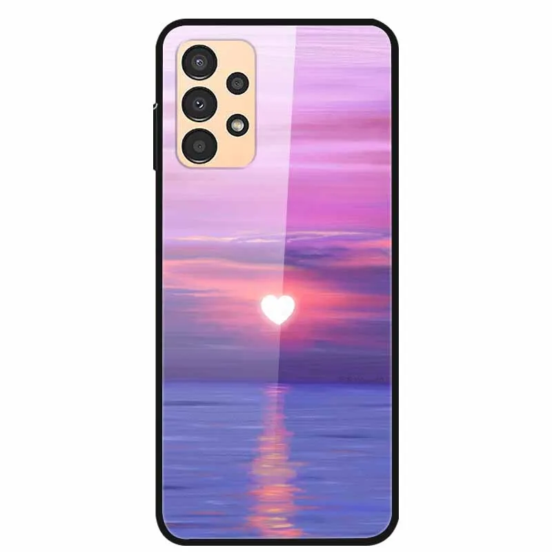 Luxury Tempered Glass Hard Back Cover