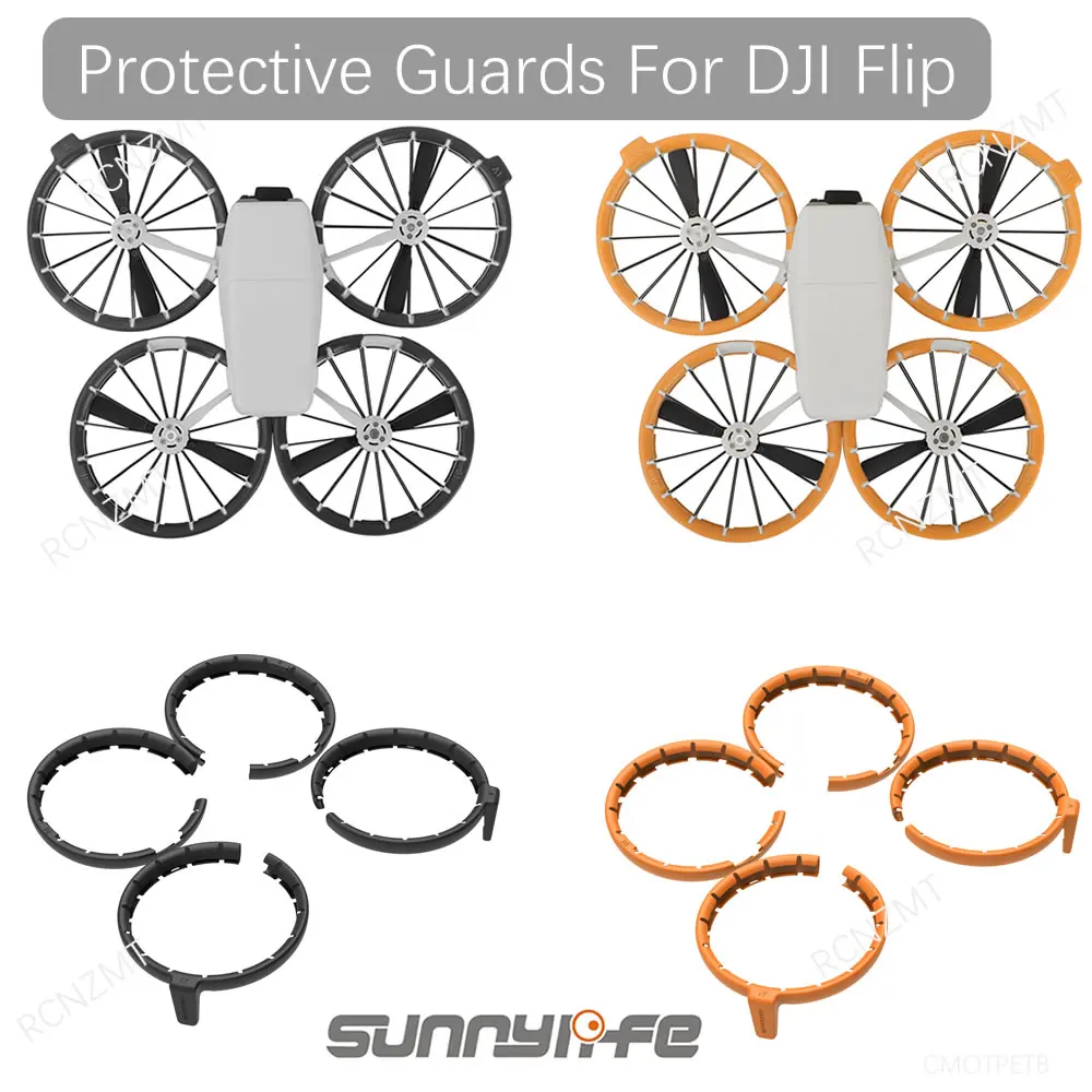 Propeller Guard For DJI Flip Protector Bumper Rings Quick Release Anti-drop Cover For DJI Flip Anti-collision Accessories drone accessories propeller holder drone bumper