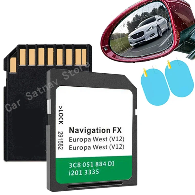 Rimani In Pista Con 2020-2021 Uk Eu Per Vw Rns 310 West Europe Navigation Fx V12 Map Sd Card Accessori Gps