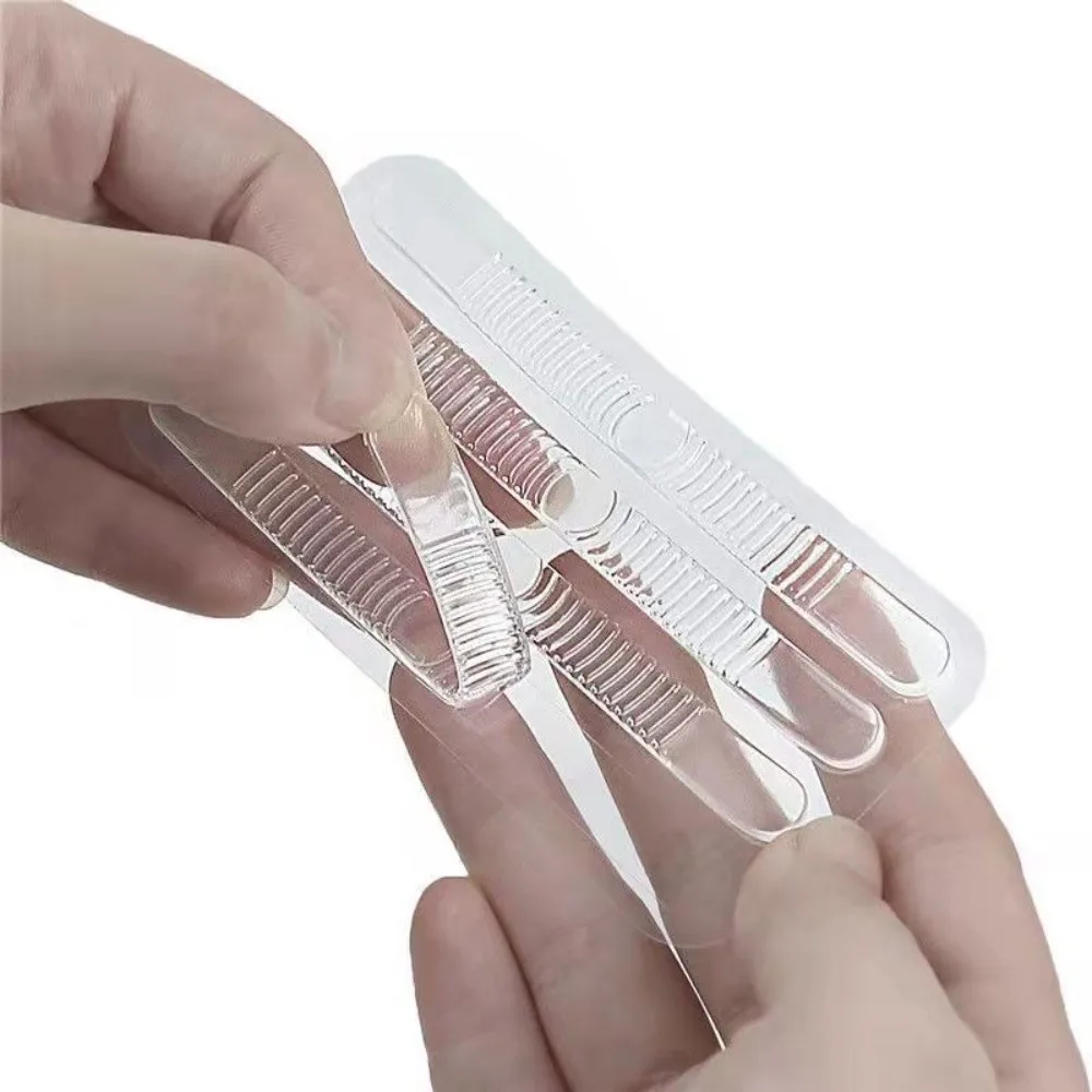Transparente Silikon-Fersenaufkleber, Anti-Reibung, weich, unsichtbar, für High Heel, Schuhriemen, Aufkleber, verschleißfest, dünne Streifen, Fersenstreifen – Detail 10