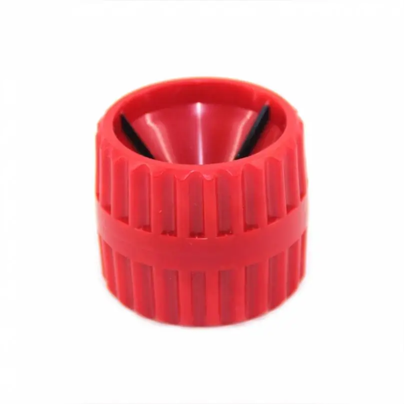 5 - 38mm Red Round Thickened Copper Tube Chamfer Hand Chamfering Deburr Tools for Tube Metal Internal / External Deburring