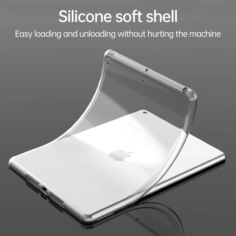 Shockproof Tablet Case For Apple iPad Pro 11 12.9 2022 ipad 10th Gen Air 5 4 10.9 Mini 6 5 ipad 10.2 7th 8th 9th Silicone Cover