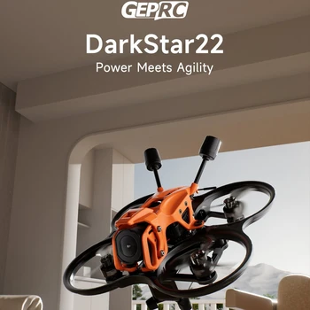 GEPRC DarkStar22 O4 Pro FPV Drone CineWhoop Quadcopter - F405 20A AIO O4 Unità aerea Pro 1104 7500KV 3S