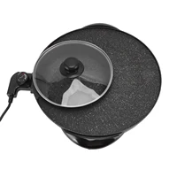 Grill Hot Pot Multi Functional Barbecue Pot Overheating   Prevent Stick for Boil for Home for Party 2