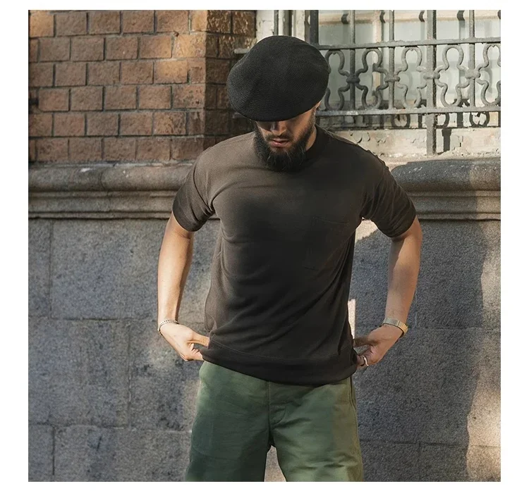 Rugged Bronson Lightweight Waffle Knit Short Sleeve Tee