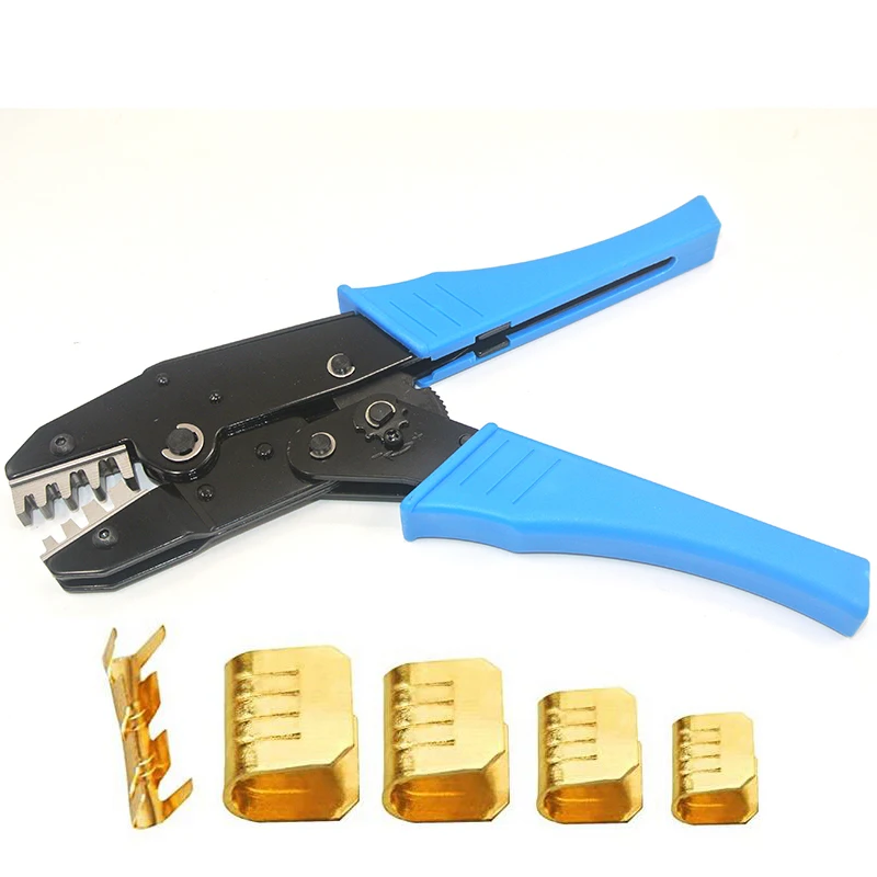 NonInsulated Terminals Crimper 0.510mm U Shaped Copper Wire Crimp