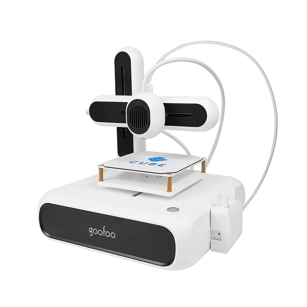 

Goofoo Cube 2022 Newest Best 3d Printer Gift for Kids and Children Fdm Printer Desktop Mini 3d Printer Diy Models