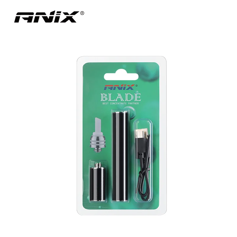 Original ANIX BLADE wax Heating Pen 650mah 3S Fast Heating Ceramic Coilless With USB Charger Household Tool