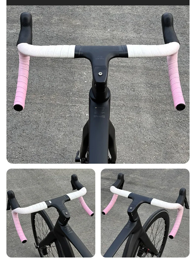 Farbverlauf Wolke Textur Fahrrad Lenker Band Stoßfest Dicken Schwamm Radfahren Griffe Band Anti-rutsch Straße Fahrrad Band – Detail 10
