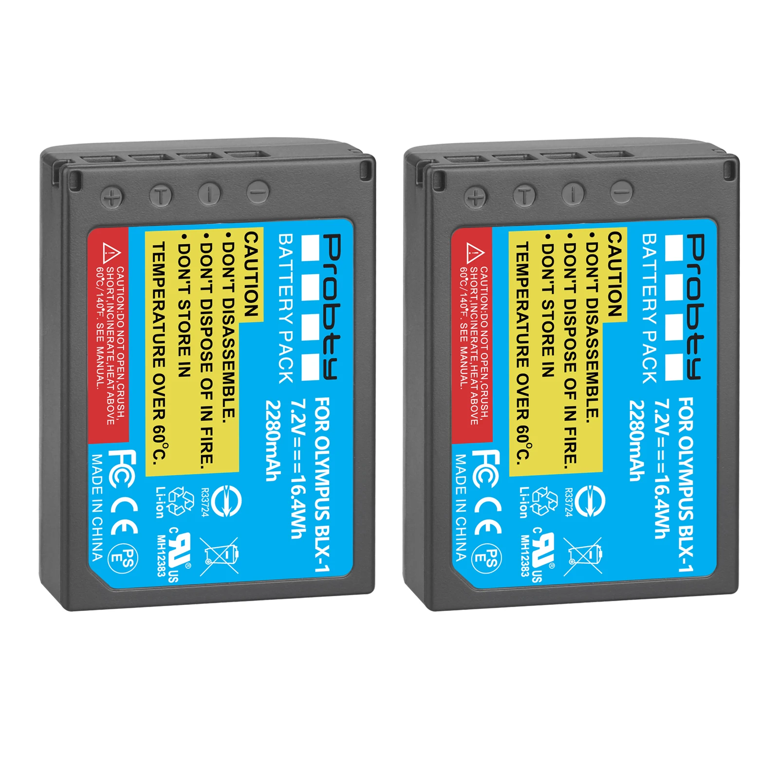 2280mAh BLX-1 BLX1 リチウムイオンバッテリー オリンパス OM-1