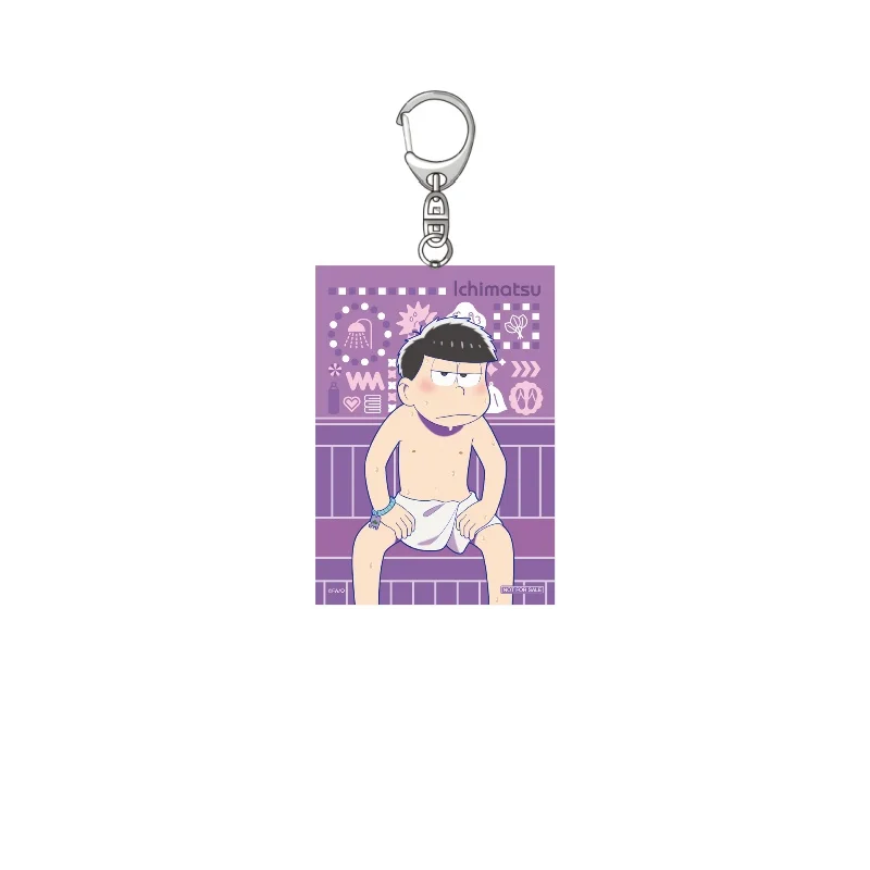 Anime Osomatsu-san Cartoon Figure Keychain and Bag Charm