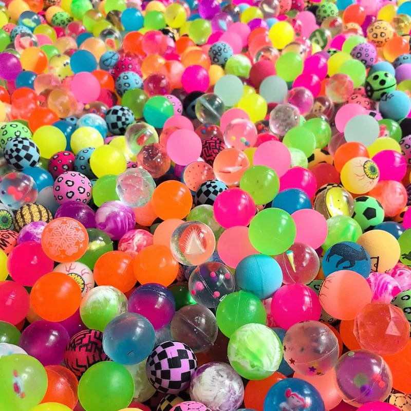 Balle Rebondissante 27MM Rubber Bouncing Balls For Kids Vending Machine Toys Birthday Gifts Party Favors Classroom Prizes 2
