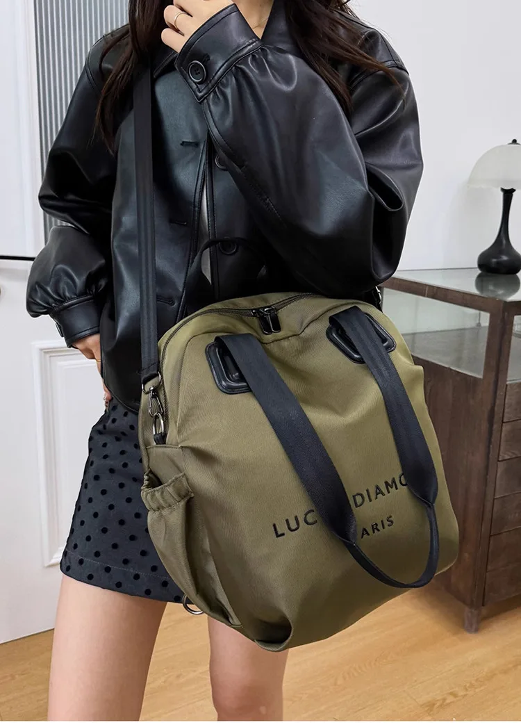 GMY Women's Large Capacity Backpack - Multi-purpose Stylish Minimalist Shoulder Bag, Ideal for Daily Use, Travel & Work
