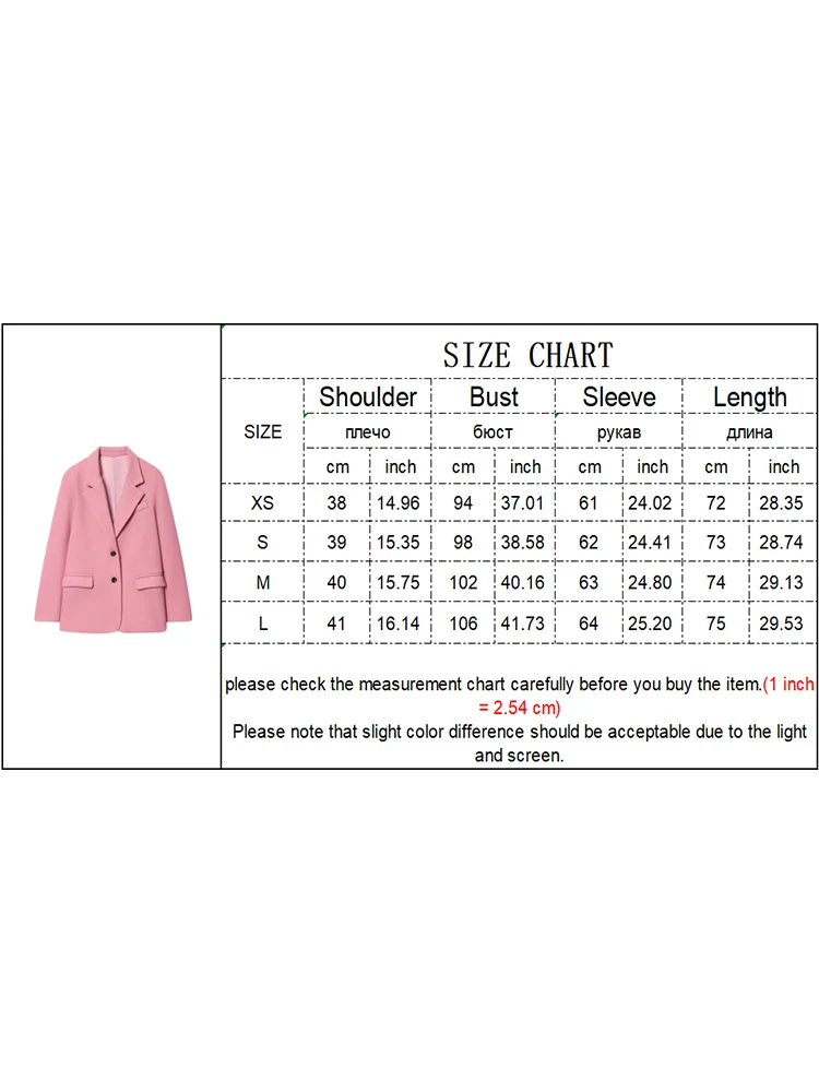  New Chic Blazer For Women Winter Elegant Solid Single Breasted Long Sleeve Jackets Ladies Fashion Lapel Pockets Blazers