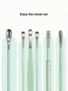 Ear Cleaning Tool Stainless Steel Ear Pick Kit &1Pc Storage Bag Earwax Remover Tool 4