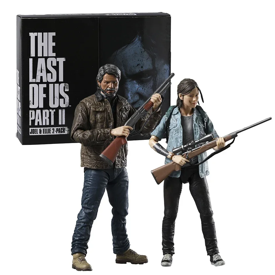 Neca the last of usアクションフィギュア、パートii、ジョエルと