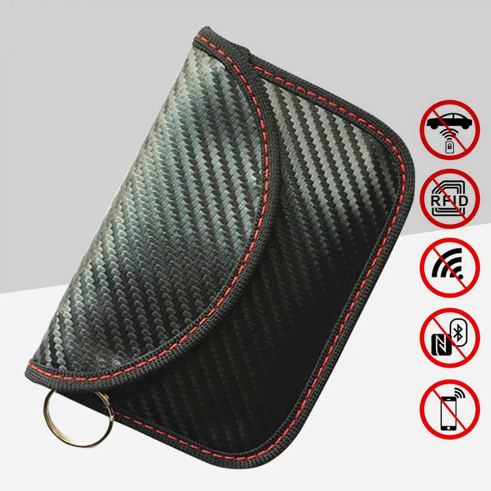 Signal Blocking Bag Mobile Phone Anti-Radiation Signal Shielding Bag  Faraday Cage Pouch Car Key Radiation Protection Storage Bag - AliExpress