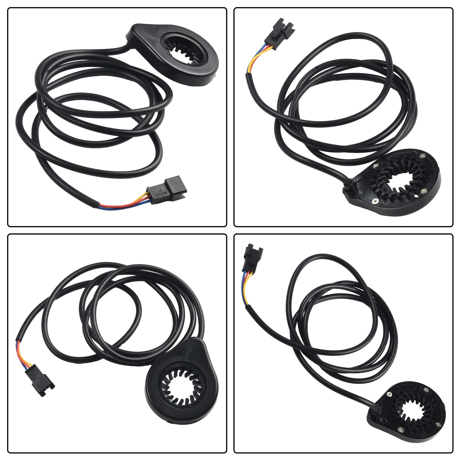 

12 Magnet Electric Bicycle Double Hall Pedal Assistant Sensor PAS System Auxiliary Speed Ebike Double Hall Sensor Conversion Kit