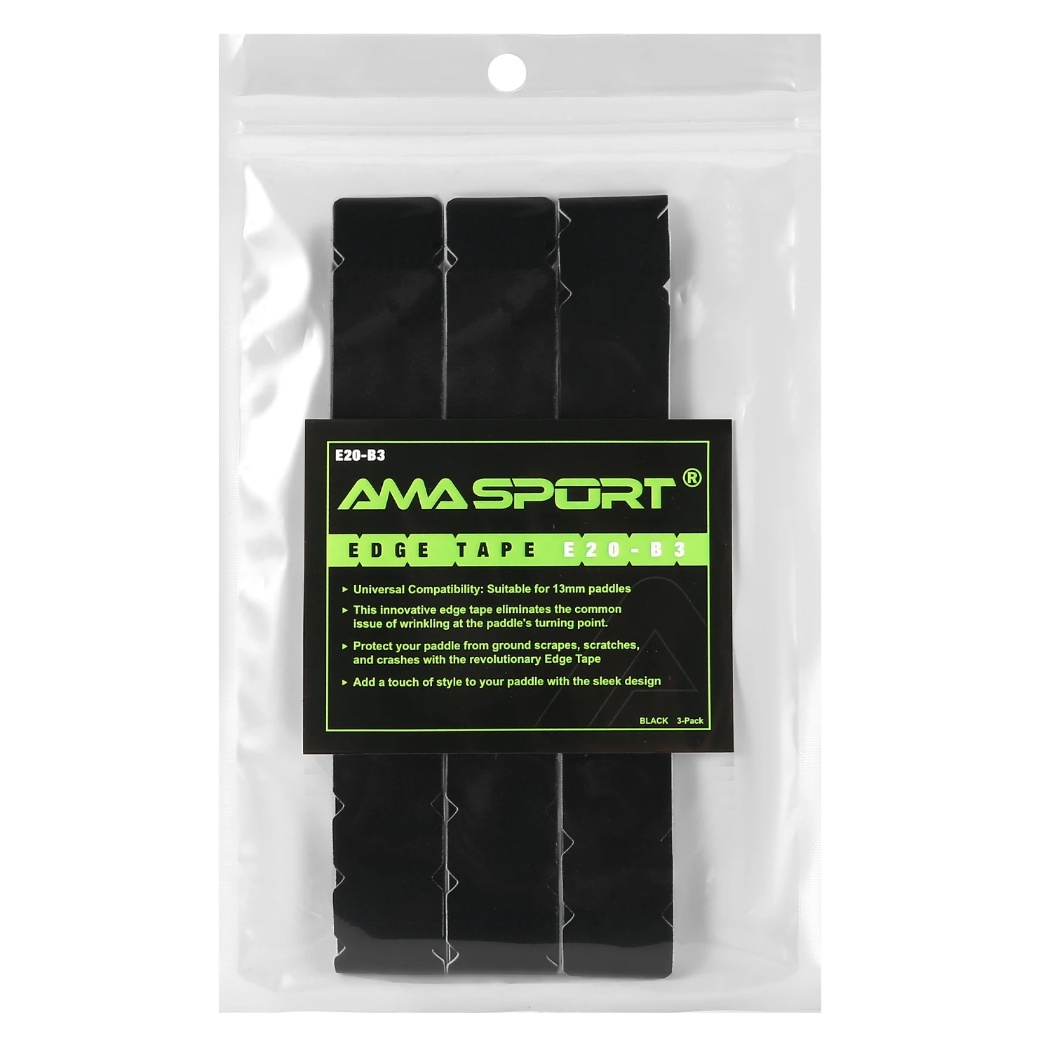 AMASPORT Pickleball Paddle Edge Protection Tape