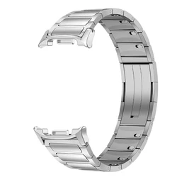 Stainless Steel Quick Link Bracelet in Silver Tone for Galaxy Watch 8 (Silver )