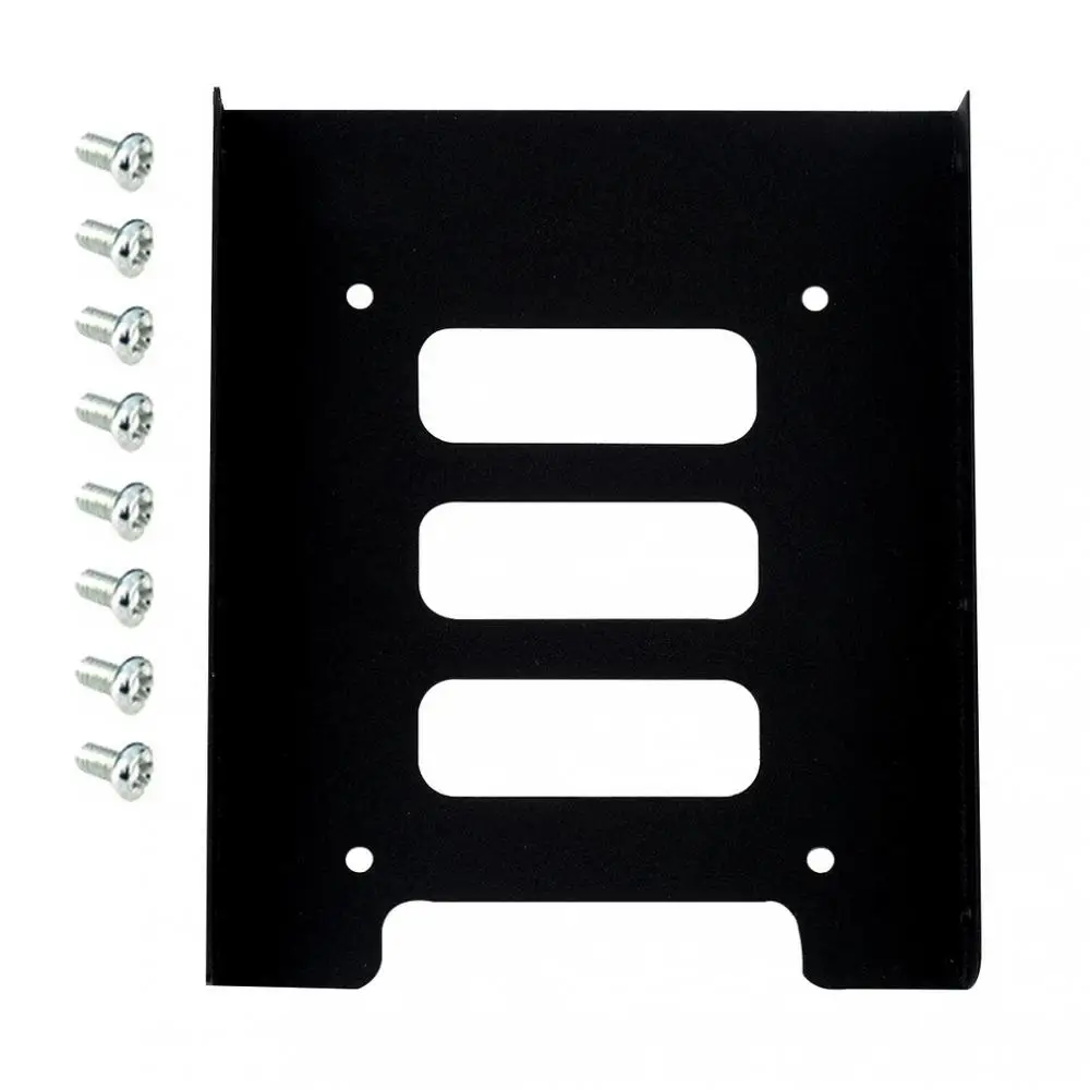 1/3/5PCS Secure 2.5 Inch To 3.5 Inch Adapter Reliable Portable Adapter Bracket Dock Easy Installation Pc Hard Drive Enclosure