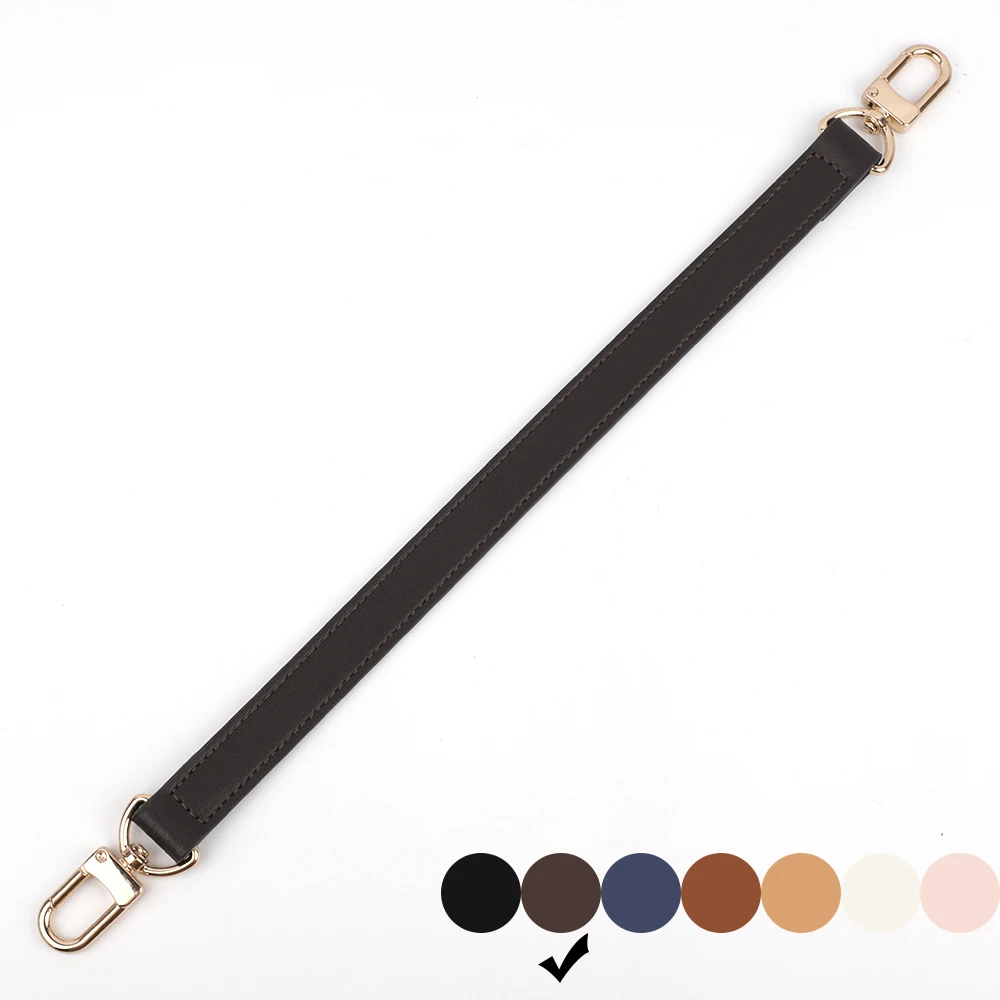 PH PandaHall 57.6cm Tracolla per Borsa in Pelle Cinturino per Borsa di Ricambio Nero, Cinghie di Ricambio Manico Corto per Borsa in Pelle con Fermagli per La Realizzazione di Borse