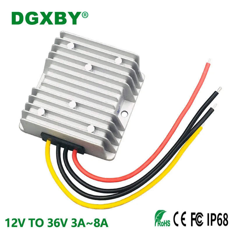 12V Auf 36V DC Spannungswandler 5A 180W - Auto Boost Converter Für Fahrzeugelektronik