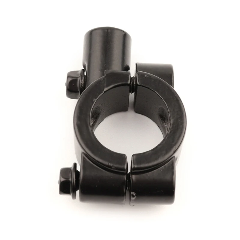 Motorcycle mirror mount 2pcs 22mm Handlebar 10mm 8mm 6mm Thread Motorcycle Mirror Mount Clamp Rear View Mirror Holder Adapter