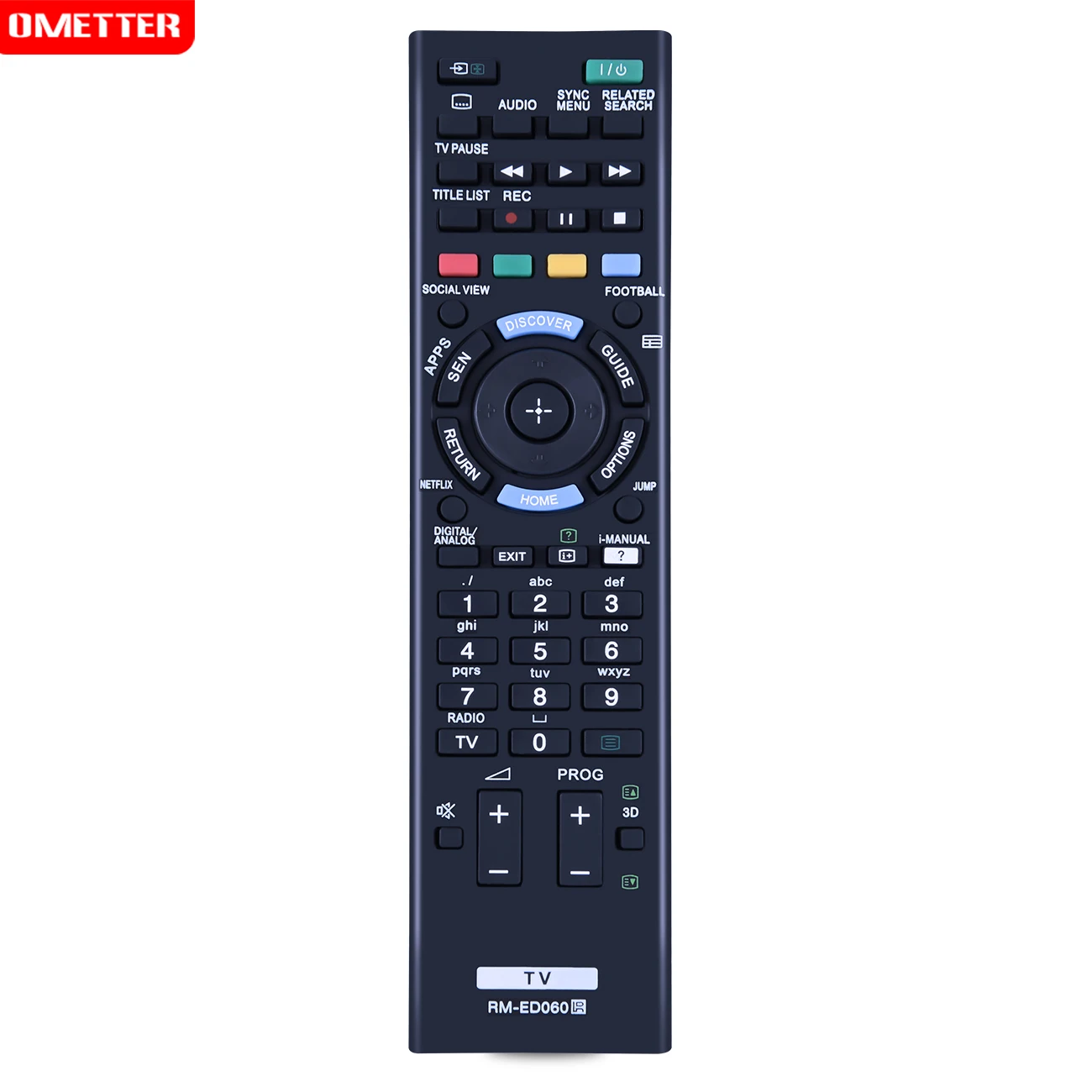 Télécommande De Rechange Pour Sony TV - Modèles RM-ED050/052/053 - Compatible KDL50R450A Etc.