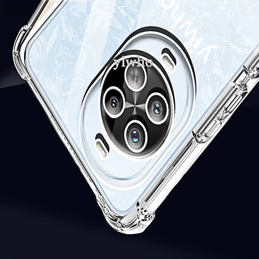 Ultra Clear Transparent Phone Case - Soft TPU Protective Back Cover with Camera Shield